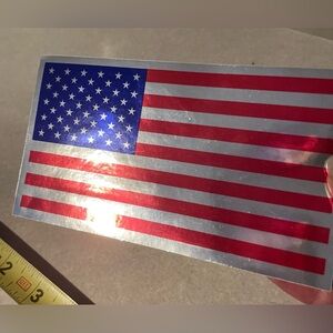 ⭐️ 🇺🇸FREE with purchase American Flag foil Sticker